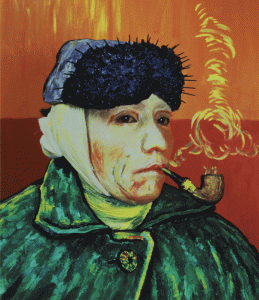 YM_Portrait-(Van-Gogh)-1985,-86.5×82-cm,-Color-Photograph